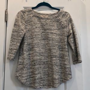 3/4 sleeve swing top- LOFT